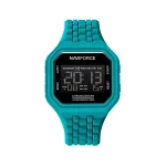 ساعت مچی مردانه نیوی فورس بند رابر آبی دیجیتال 7116/3