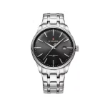 ساعت مچی مردانه نیوی فورس فلزی نقره ای صفحه مشکی NF 9230/2