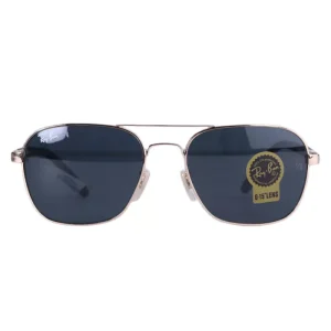 عینک آفتابی ری بن فریم فلزی مربع طلایی RB 5707/2