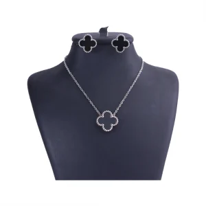 نیم ست استیل نقره ای ونکلیف