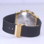 نمای بسته ساعت مچی هابلوت مردانه قاب طلایی صفحه اسکلتون کرنوگراف G 888/120