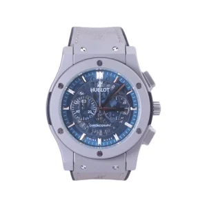 ساعت مچی هابلوت مردانه صفحه اسکلتون آبی کرنوگراف G 888/173