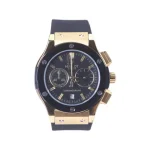 ساعت مچی هابلوت زنانه کرنوگراف بند رابر مشکی L 888/167