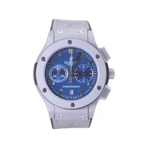 ساعت مچی هابلوت زنانه بند جیر صفحه آبی کرنوگراف L 888/190