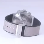 نمای بسته ساعت مچی هابلوت زنانه بند جیر صفحه آبی کرنوگراف L 888/190