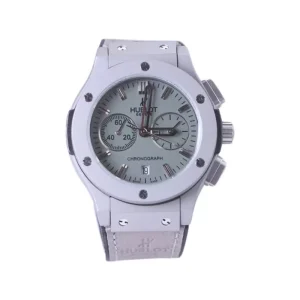 ساعت مچی هابلوت زنانه بند جیر طوسی کرنوگراف L 888/55