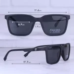 ابعاد عینک آفتابی پورشه فریم مشکی مات پلاریزه P 3320/1