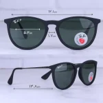 ابعاد عینک آفتابی پلاریزه مشکی شیشه سبز 4171/1