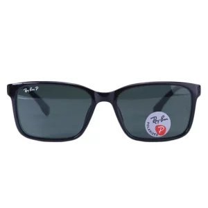 عینک آفتابی ری بن فریم مشکی عدسی سبز پلاریزه P 3337/2