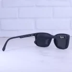 دسته عینک آفتابی ری بن فریم مستطیل سرمه ای پلاریزه P 3337/4