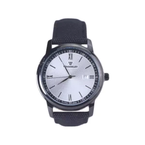 ساعت مچی ویمبرلی مردانه برزنت مشکی صفحه سفید WB-CL434G-R