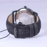قفل ساعت مچی ویمبرلی مردانه برزنت مشکی صفحه سفید WB-CL434G-R
