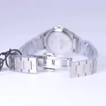 قفل ساعت مچی ویمبرلی زنانه فلزی نقره ای طلایی WB-CS321L-M