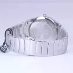 بند ساعت مچی ویمبرلی مردانه فلزی نقره ای صفحه مشکی WB-CS442G-B