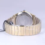 بند ساعت مچی ویمبرلی مردانه فلزی طلایی صفحه سفید WB-CS442G-I