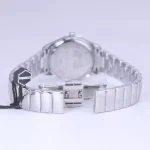 قفل ساعت مچی ویمبرلی زنانه فلزی نقره ای صفحه مشکی WB-CS442L-B