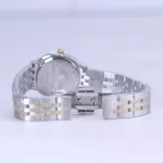 قفل ساعت مچی ویمبرلی زنانه فلزی نقره ای طلایی WB-CS450L-K