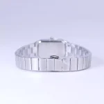 بند ساعت مچی ویمبرلی زنانه فلزی قاب چندضلعی نقره ای WB-CS452L-B