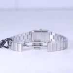 قفل ساعت مچی ویمبرلی زنانه فلزی قاب چندضلعی صفحه سبز WB-CS452L-C