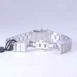 قفل ساعت مچی ویمبرلی زنانه فلزی قاب چندضلعی صفحه سفید WB-CS452L-F
