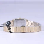 بند ساعت مچی ویمبرلی زنانه فلزی قاب چندضلعی طلایی WB-CS452L-O