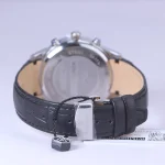 نمای بسته ساعت مچی ویمبرلی مردانه بند چرم مشکی صفحه سبز WB-SL322G-J