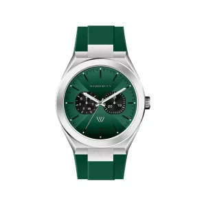 ساعت مچی عقربه ای ویمبرلی مردانه بند رابر سبز WB-SR215G-J