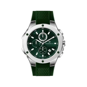 ساعت مچی ویمبرلی مردانه بند رابر سبز کرنوگراف WB-SR332G-D