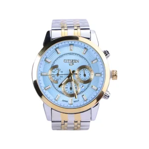 ساعت مچی عقربه ای سیتیزن مردانه فلزی صفحه آبی G 124/5