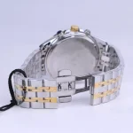 قفل ساعت عقربه ای سیتیزن مردانه فلزی نقره ای طلایی G 124/7