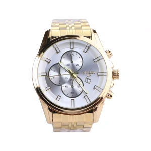 ساعت مچی سیتیزن مردانه فلزی طلایی صفحه سفید G 2363/35