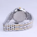 بند ساعت مچی سیتیزن زنانه فلزی نقره ای طلایی صفحه بژ L 124/10