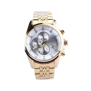 ساعت عقربه ای سیتیزن زنانه فلزی طلایی صفحه سفید L 2363/36