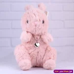 عروسک پولیشی نانو پشمالو کد 4524/7 صورتی