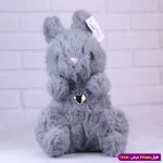 عروسک پولیشی نانو پشمالو کد 4524/7 طوسی