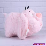 ابعاد عروسک خوک صورتی پشمالو 4525 بزرگ