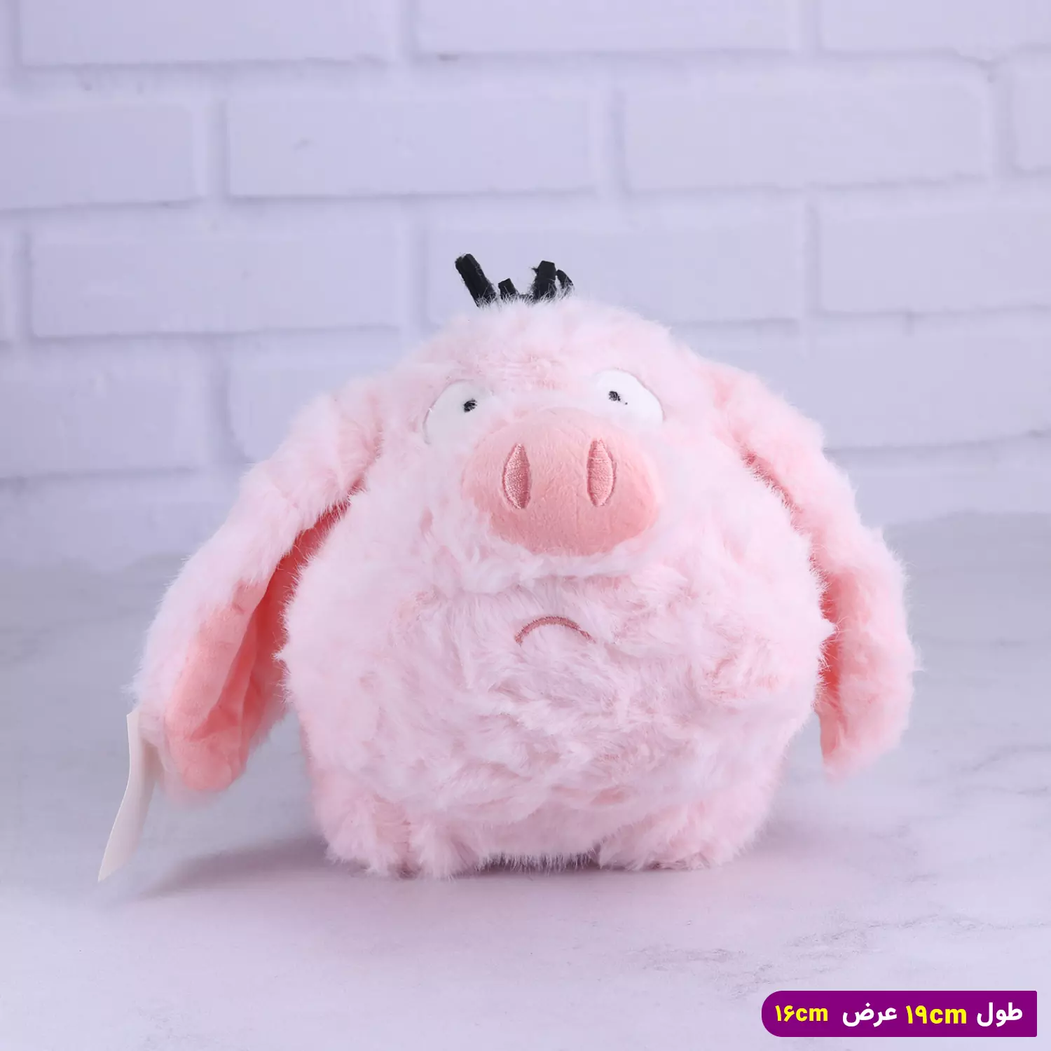 عروسک خوک صورتی پشمالو 4525 کوچک عروسک خوک صورتی پشمالو 4525 کوچک