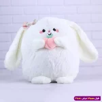 عروسک خرگوش سفید تپل پولیشی بزرگ 6602/40