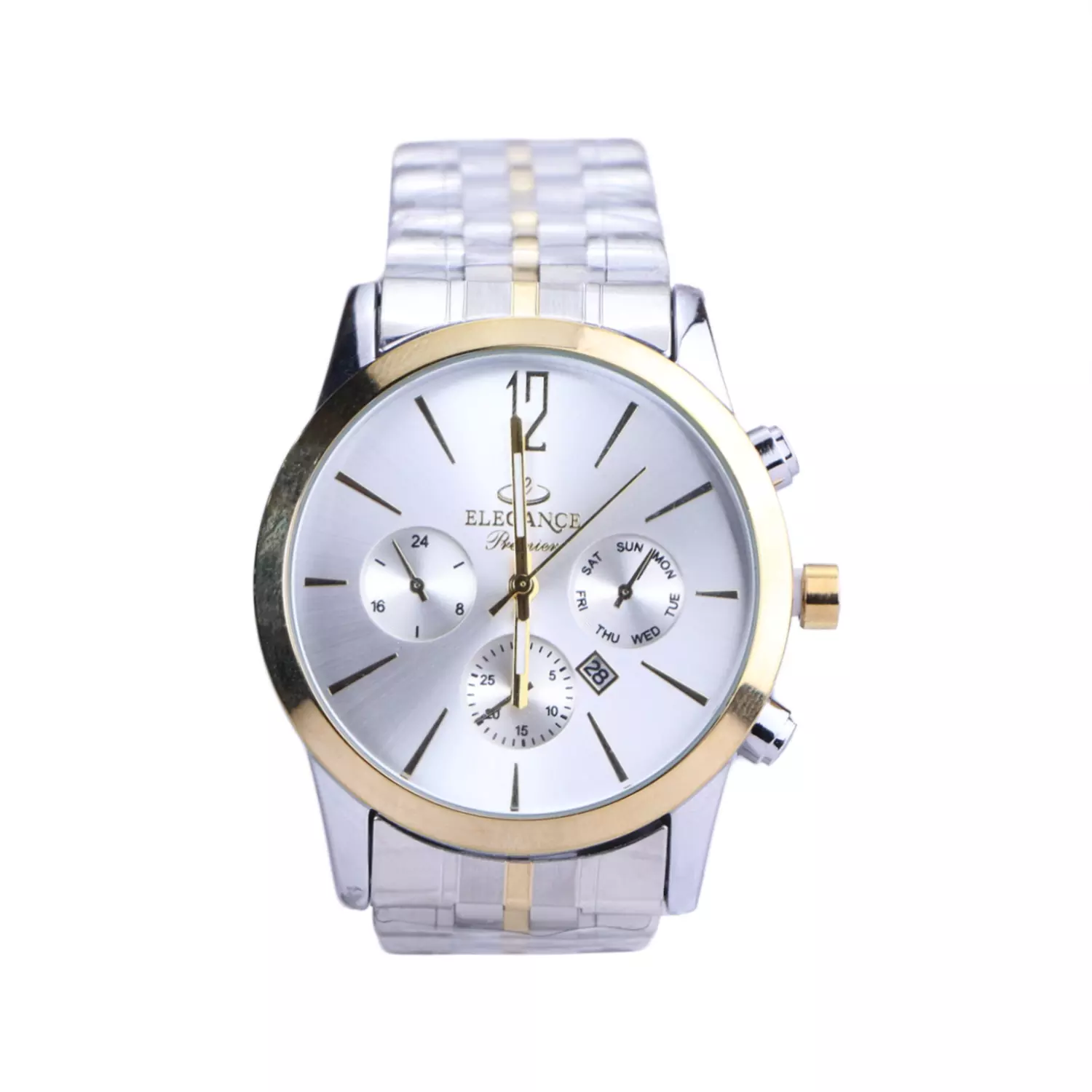 ساعت مچی الگانس پریمیر مردانه فلزی طلایی نقره ای G 1309/3 ساعت مچی الگانس پریمیر مردانه فلزی طلایی نقره ای G 1309/3