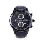 ساعت مچی عقربه ای مردانه الگانس بند چرم مشکی G 1236/6