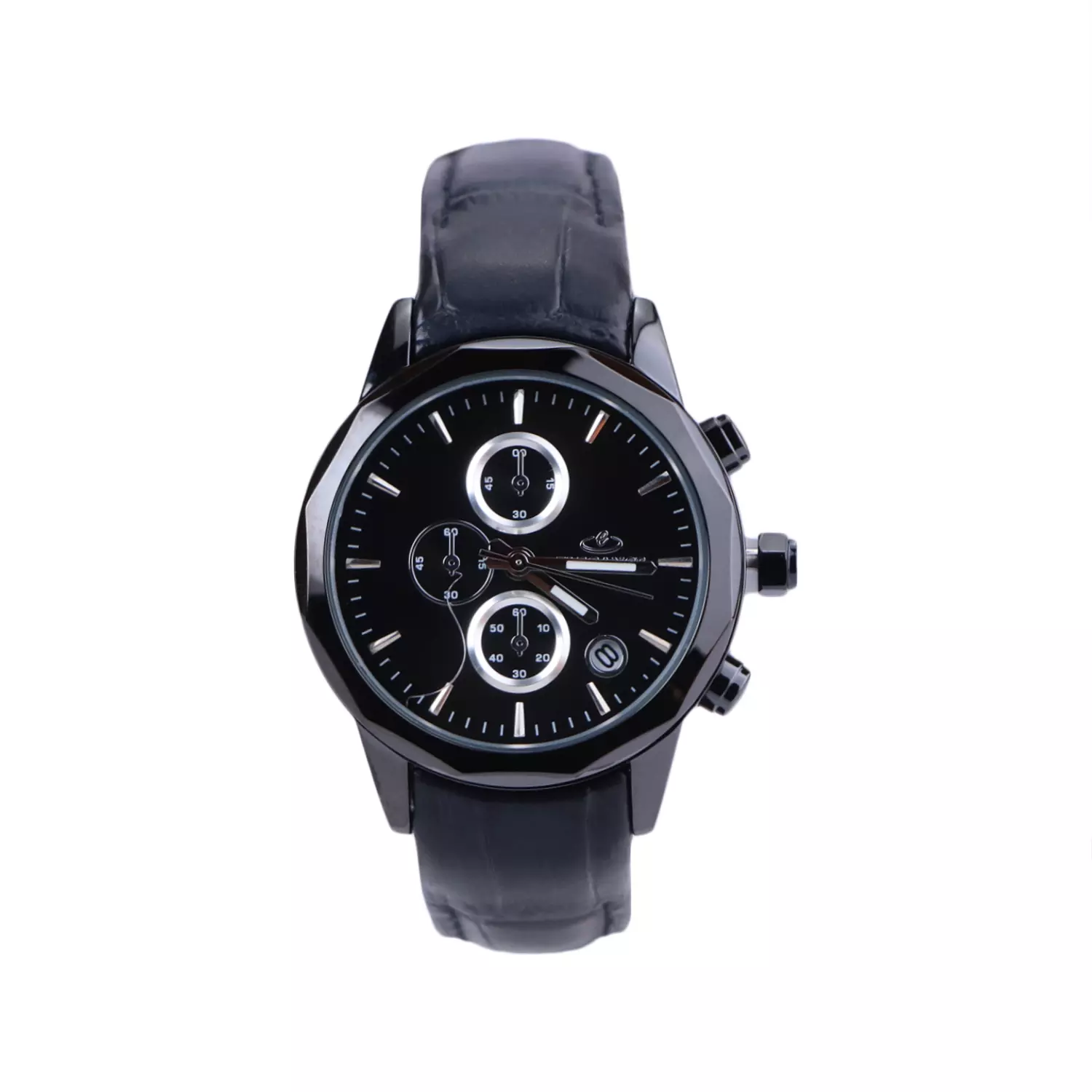 ساعت عقربه ای الگانس زنانه بند چرم مشکی قاب مشکی L 1236/7 ساعت عقربه ای الگانس زنانه بند چرم مشکی قاب مشکی L 1236/7