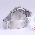 نمای بسته قفل ساعت مچی عقربه ای نیوی فورس مردانه فلزی صفحه آبی 8032/2