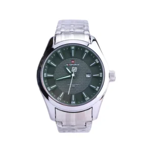 ساعت عقربه ای نیوی فورس مردانه فلزی صفحه سبز 8032/4