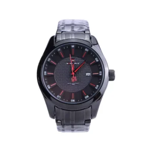 ساعت مچی عقربه ای مردانه نیوی فورس فلزی مشکی 8032/5