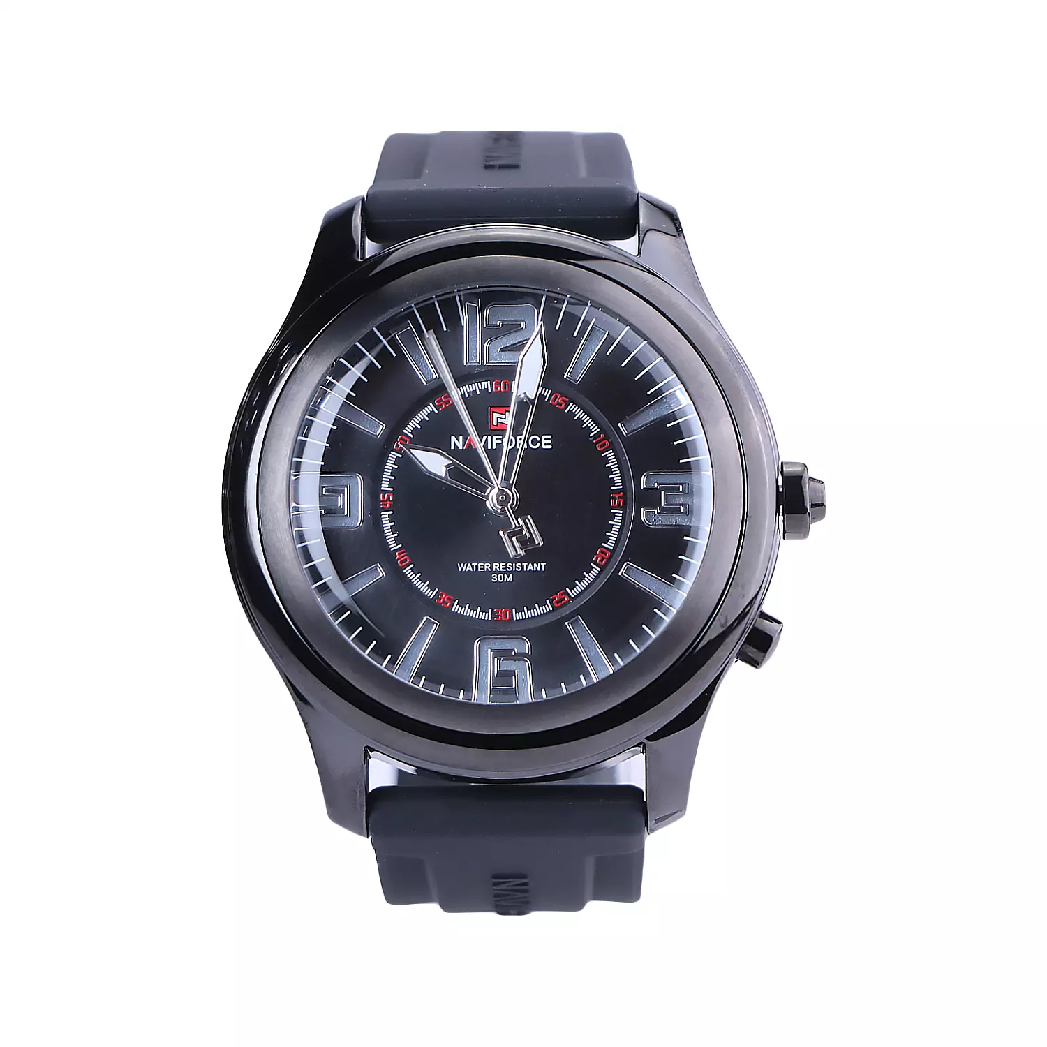 ساعت مچی نیوی فورس مردانه بند رابر مشکی G 9256/1 ساعت مچی نیوی فورس مردانه بند رابر مشکی G 9256/1