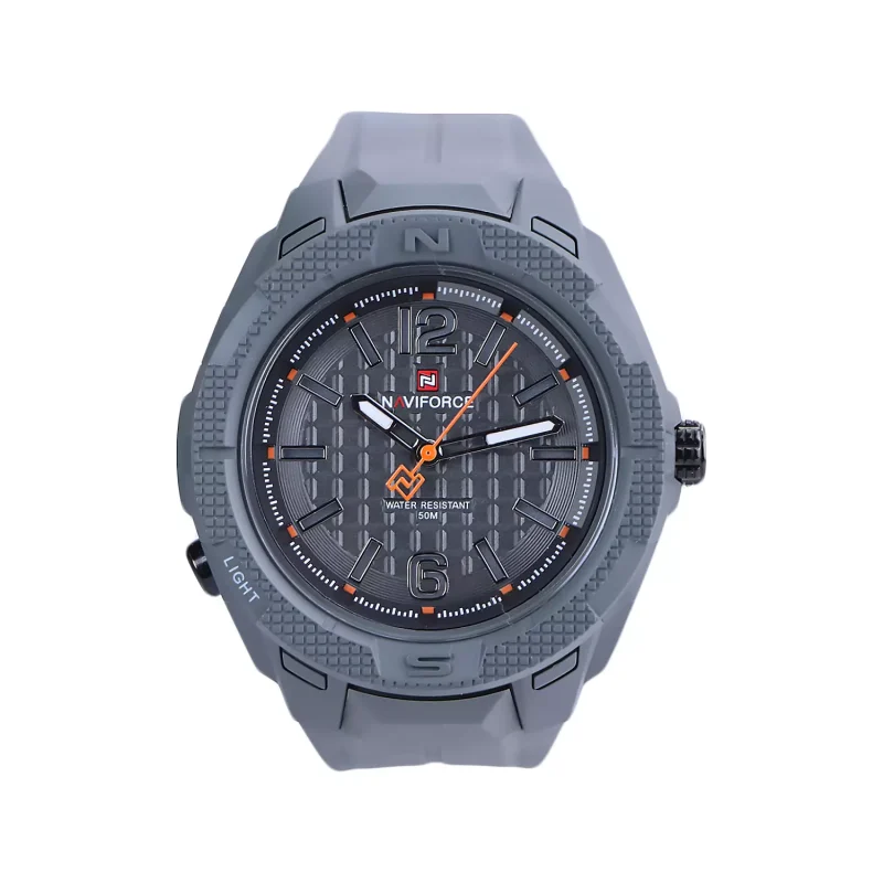 ساعت مچی عقربه ای نیوی فورس مردانه بند رابر طوسی NF 7126/2