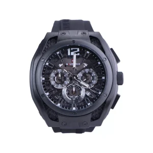 ساعت مچی نیوی فورس مردانه بند رابر مشکی کرنوگراف NF 8063K/1