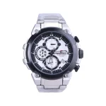 ساعت مچی نیوی فورس مردانه فلزی نقره ای کرنوگراف NF 8071K/1