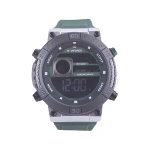 ساعت مچی نیوی فورس مردانه بند رابر سبز دیجیتال 9241/3