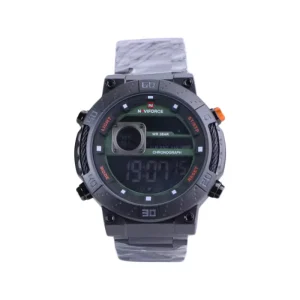 ساعت مچی مردانه نیوی فورس فلزی مشکی دیجیتال NF 9241/4